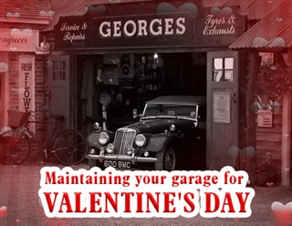 Garage for Valentine's Day